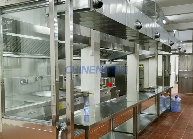 鶴山沙坪第二小學食堂廚房工程