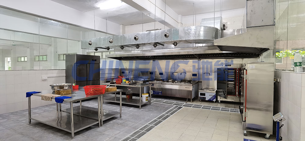 定制學校食堂廚房案例