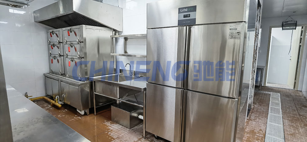 定制單位食堂廚房工程案例